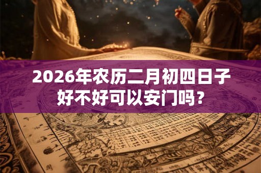 2026年农历二月初四日子好不好可以安门吗？