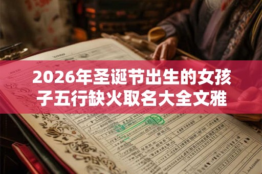 2026年圣诞节出生的女孩子五行缺火取名大全文雅 2026年圣诞节出生的女孩子五行缺火取名大全文雅
