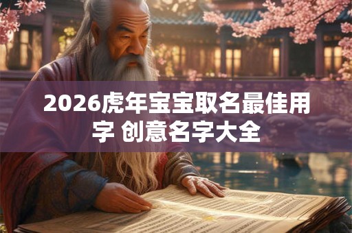 2026虎年宝宝取名最佳用字 创意名字大全 2026虎年宝宝取名最佳用字 创意名字大全