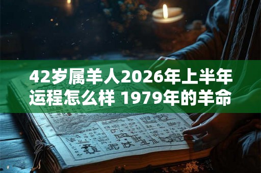 42岁属羊人2026年上半年运程怎么样 1979年的羊命主