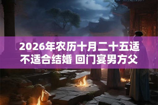 2026年农历十月二十五适不适合结婚 回门宴男方父母参加吗