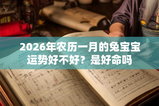 2026年农历一月的兔宝宝运势好不好?是好命吗 2026年农历一月的兔宝宝运势好不好?是好命吗