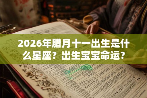 2026年腊月十一出生是什么星座？出生宝宝命运？