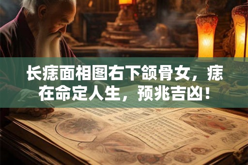 长痣面相图右下颌骨女,痣在命定人生,预兆吉凶! 长痣面相图右下颌骨女,痣在命定人生,预兆吉凶!