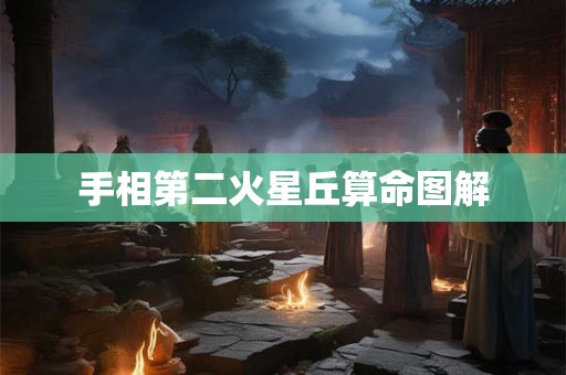 手相第二火星丘算命图解