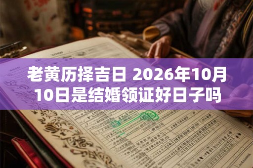 老黄历择吉日 2026年10月10日是结婚领证好日子吗