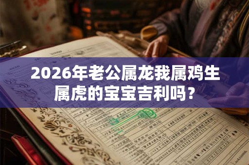 2026年老公属龙我属鸡生属虎的宝宝吉利吗？