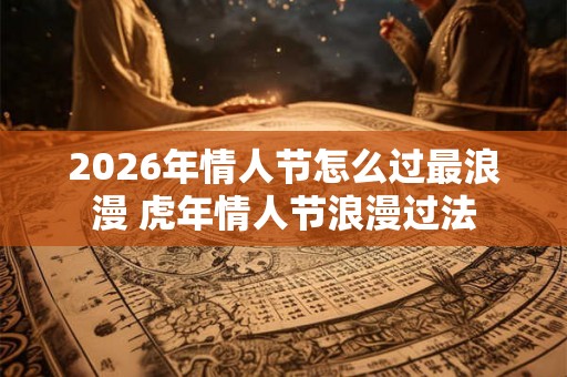 2026年情人节怎么过最浪漫 虎年情人节浪漫过法 2026年情人节怎么过最浪漫 虎年情人节浪漫过法