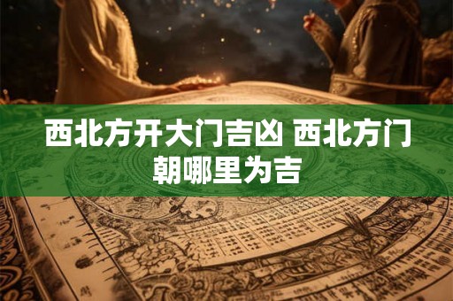 西北方开大门吉凶 西北方门朝哪里为吉