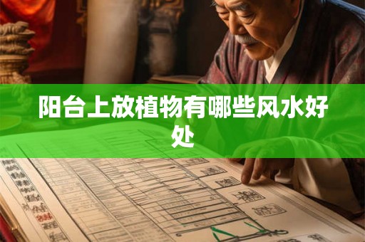 阳台上放植物有哪些风水好处
