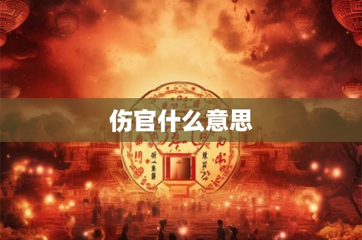 伤官什么意思
