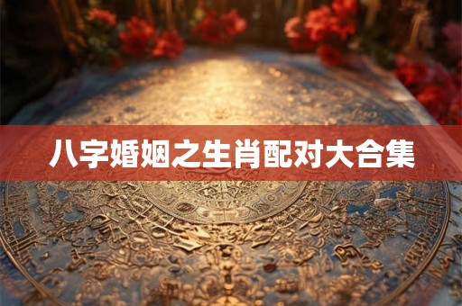 八字婚姻之生肖配对大合集 八字婚姻之生肖配对大合集