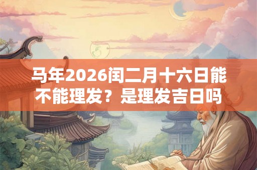 马年2026闰二月十六日能不能理发？是理发吉日吗