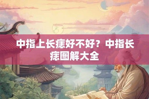 中指上长痣好不好？中指长痣图解大全