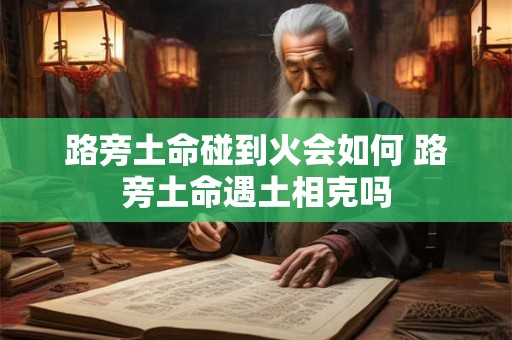 路旁土命碰到火会如何 路旁土命遇土相克吗
