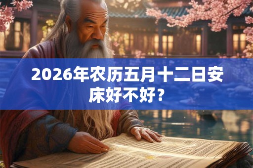 2026年农历五月十二日安床好不好？