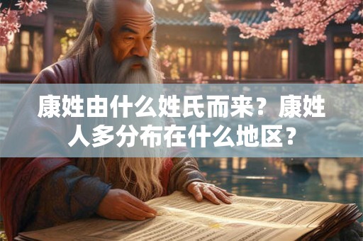 康姓由什么姓氏而来？康姓人多分布在什么地区？