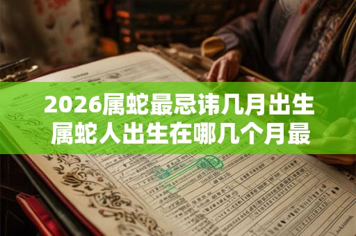 2026属蛇最忌讳几月出生 属蛇人出生在哪几个月最不吉利 2026属蛇最忌讳几月出生 属蛇人出生在哪几个月最不吉利