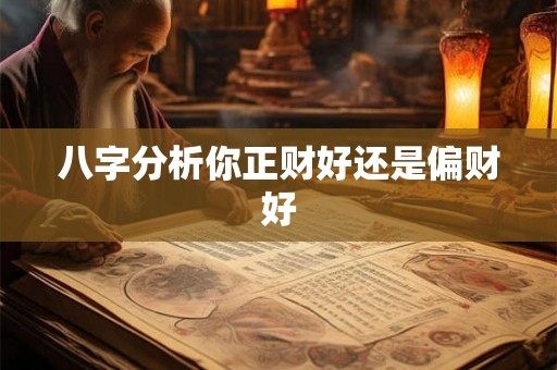八字分析你正财好还是偏财好 八字分析你正财好还是偏财好