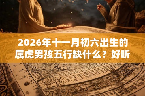 2026年十一月初六出生的属虎男孩五行缺什么?好听顺口的名字推荐 2026年十一月初六出生的属虎男孩五行缺什么?好听顺口的名字推荐