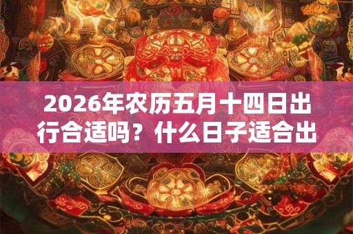 2026年农历五月十四日出行合适吗？什么日子适合出门？