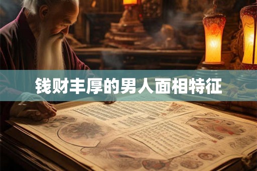 钱财丰厚的男人面相特征