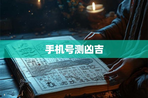 手机号测凶吉