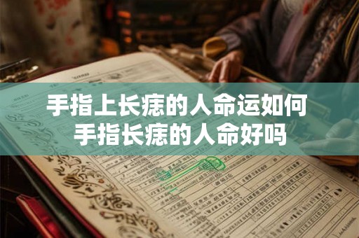 手指上长痣的人命运如何 手指长痣的人命好吗