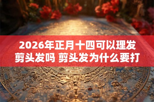 2026年正月十四可以理发剪头发吗 剪头发为什么要打薄