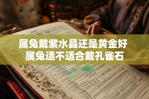 属兔戴紫水晶还是黄金好 属兔适不适合戴孔雀石
