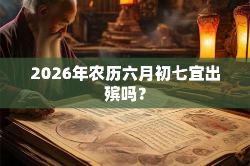 2026年农历六月初七宜出殡吗？