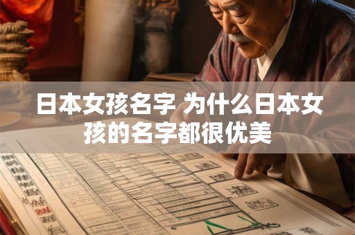 日本女孩名字 为什么日本女孩的名字都很优美