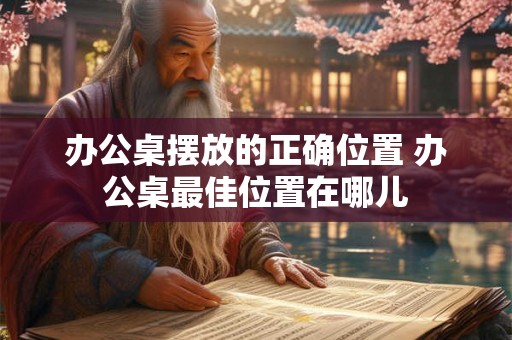 办公桌摆放的正确位置 办公桌最佳位置在哪儿