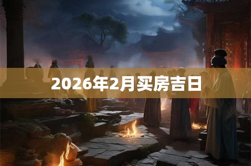 2026年2月买房吉日