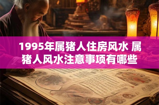 1995年属猪人住房风水 属猪人风水注意事项有哪些