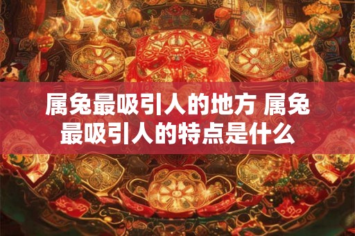 属兔最吸引人的地方 属兔最吸引人的特点是什么