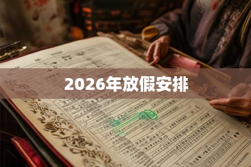 2026年放假安排