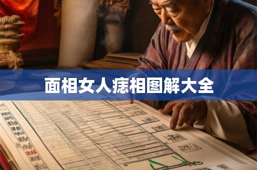 面相女人痣相图解大全 面相女人痣相图解大全