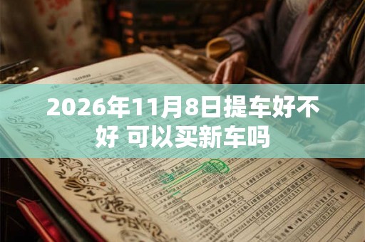 2026年11月8日提车好不好 可以买新车吗