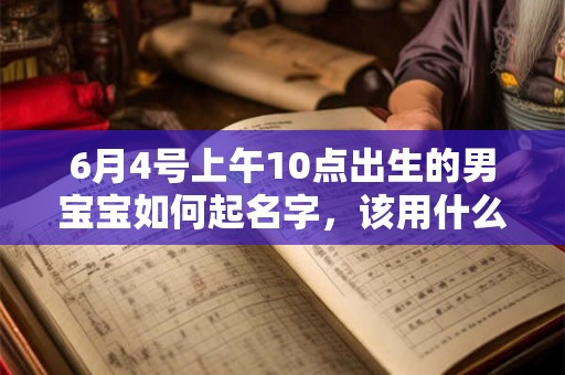 6月4号上午10点出生的男宝宝如何起名字,该用什么字好 6月4号上午10点出生的男宝宝如何起名字,该用什么字好
