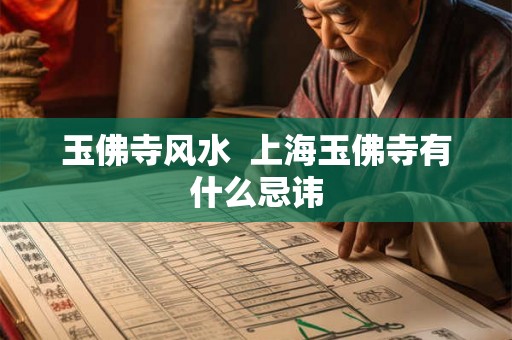 玉佛寺风水 上海玉佛寺有什么忌讳 玉佛寺风水 上海玉佛寺有什么忌讳