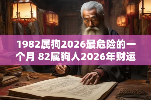 1982属狗2026最危险的一个月 82属狗人2026年财运如何 1982属狗2026最危险的一个月 82属狗人2026年财运如何