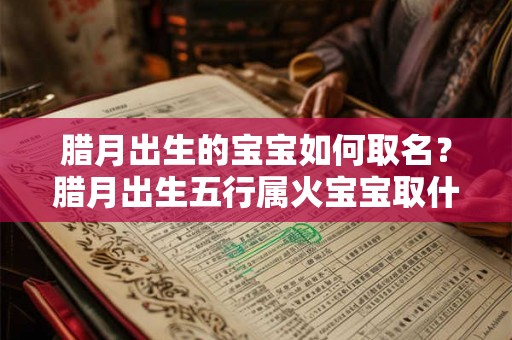 腊月出生的宝宝如何取名?腊月出生五行属火宝宝取什么名好? 腊月出生的宝宝如何取名?腊月出生五行属火宝宝取什么名好?