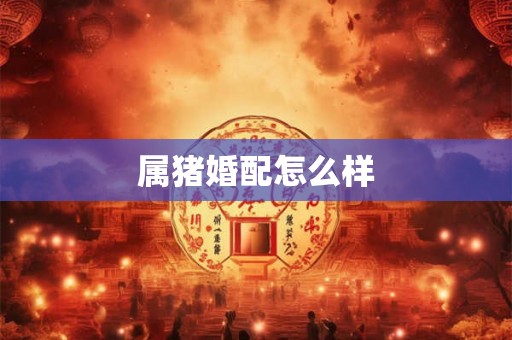 属猪婚配怎么样