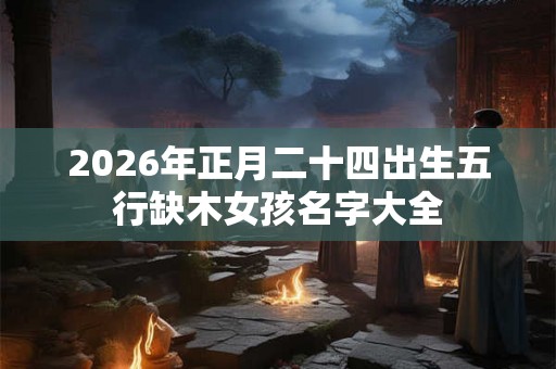 2026年正月二十四出生五行缺木女孩名字大全 2026年正月二十四出生五行缺木女孩名字大全