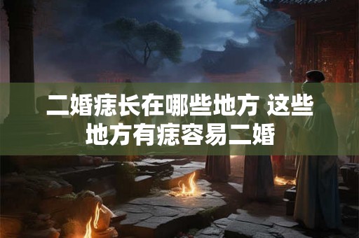 二婚痣长在哪些地方 这些地方有痣容易二婚
