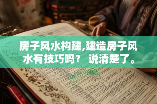 房子风水构建,建造房子风水有技巧吗？ 说清楚了。