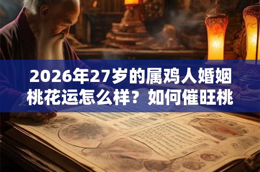 2026年27岁的属鸡人婚姻桃花运怎么样？如何催旺桃花运？