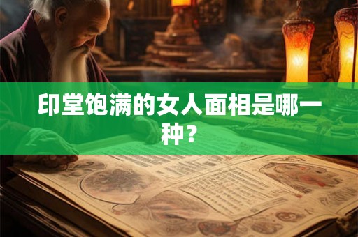 印堂饱满的女人面相是哪一种？
