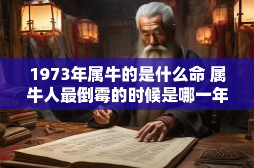 1973年属牛的是什么命 属牛人最倒霉的时候是哪一年 1973年属牛的是什么命 属牛人最倒霉的时候是哪一年
